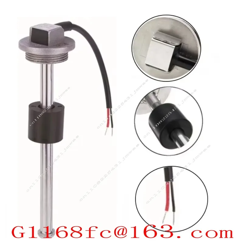 High Quality Professional 0-190 Ohm RV Ship Tank Liquid Level Sensor Stainless Steel Float Type Position Gauge Parts