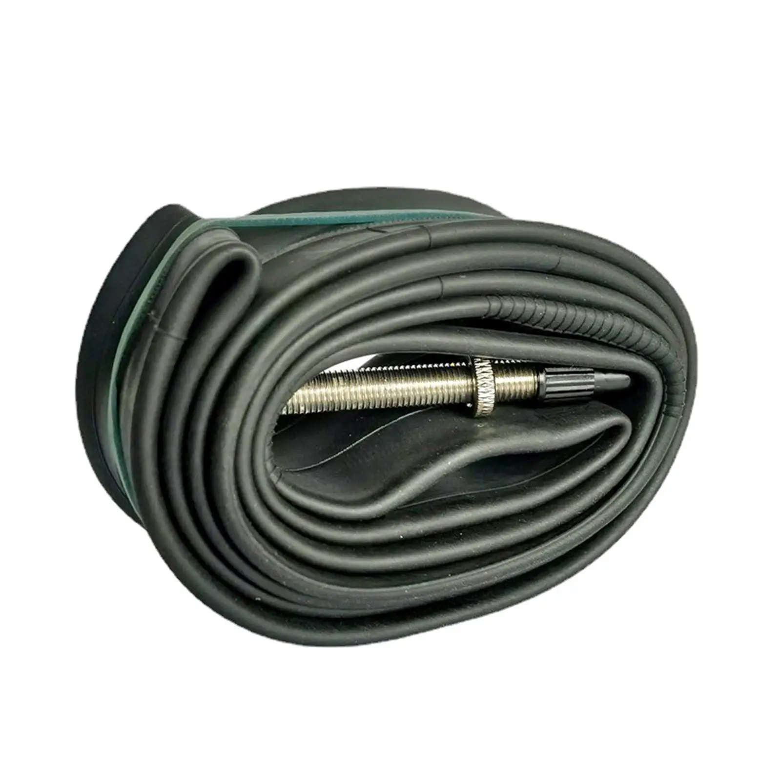 

Bicycle Tire Tube 16 Inch Black Rubber Presta Valve Cycling Accessory for Road BMX Mountain Electric Bike