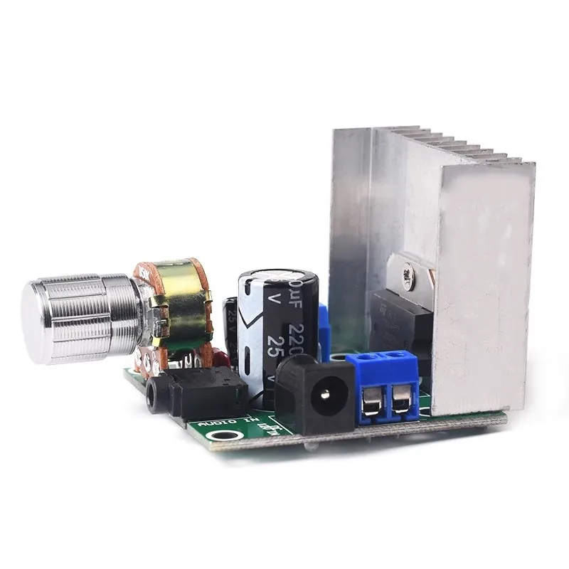 

TDA7297 Dual Channel Amplifier Board 15Wx2 No Noise 12V DC for DIY Speaker Audio System FE 9720B
