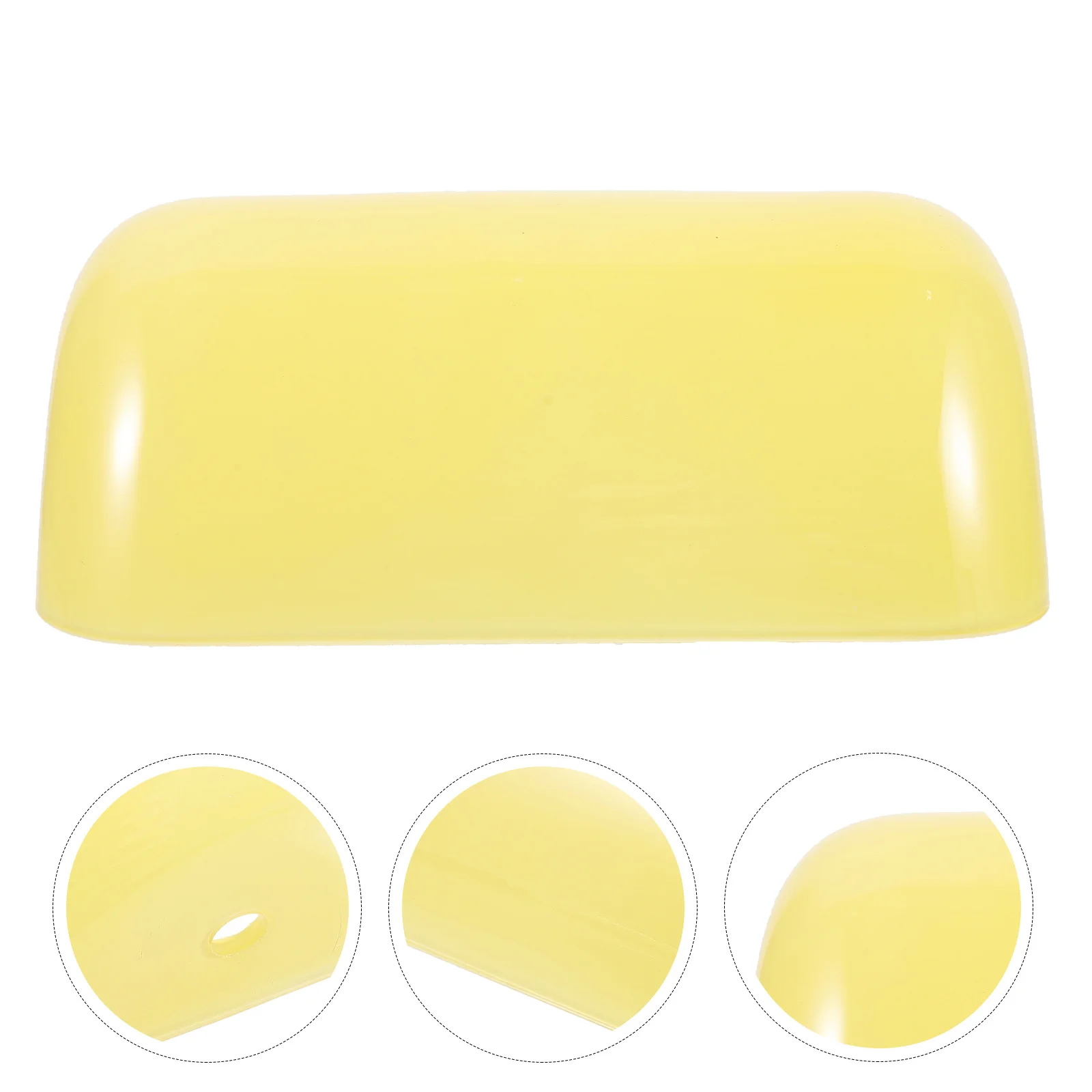 

Retro Glass Lampshade for Table Lamp Replacement Vintage Bankers Light Cover Decorative Shade Home Hotel Office Decoration