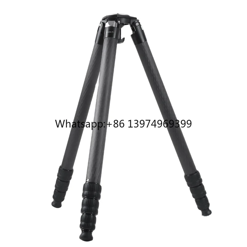 OBO V990L 2000mm Ultra High Carbon Fiber Tripod, 50KG Heavy Duty Professional Tripod Stand for DSLR & Video Shooting