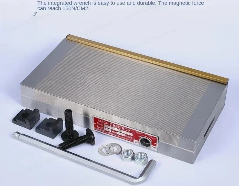 Permanent Magnetic Table Chuck Precision Workholding For Engraving Grinder Spark Wire EDM Cutting Equipment