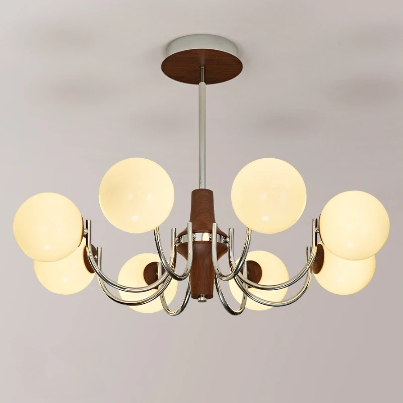 French Medieval Bauhaus Living Room Main Chandeliers Retro Magic Beans Haute Led Lights Bedroom Hanging Lamps for Kitchen Island