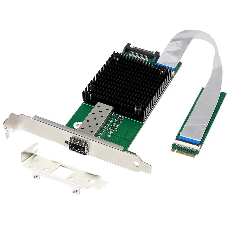 L82599 chip M.2 to 10G Gigabit single port fiber optic network card SFP+server network card X520-DA1