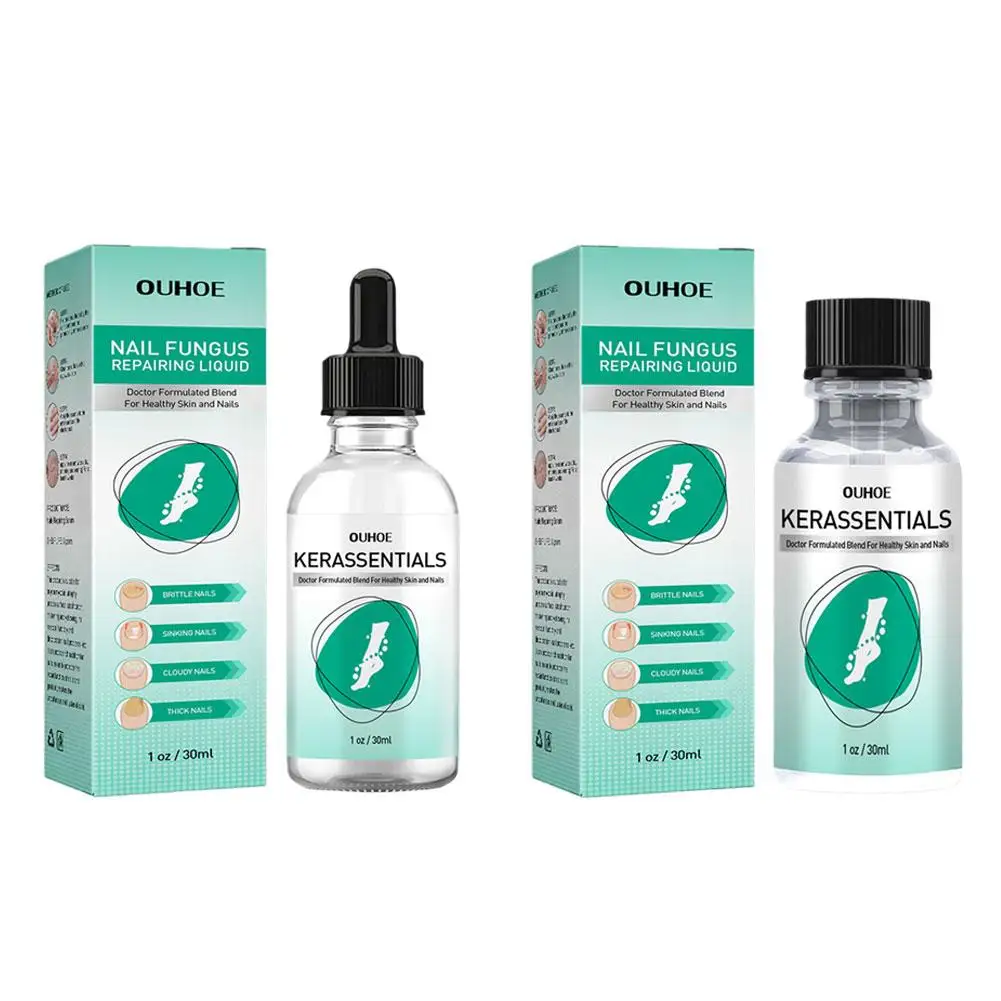 OUHOE 1/3/5PCS Extra Strong Nail Fungus Treatment Serum Essence oil Care Repair Essence Anti Toe Infection Gel Feet Cream