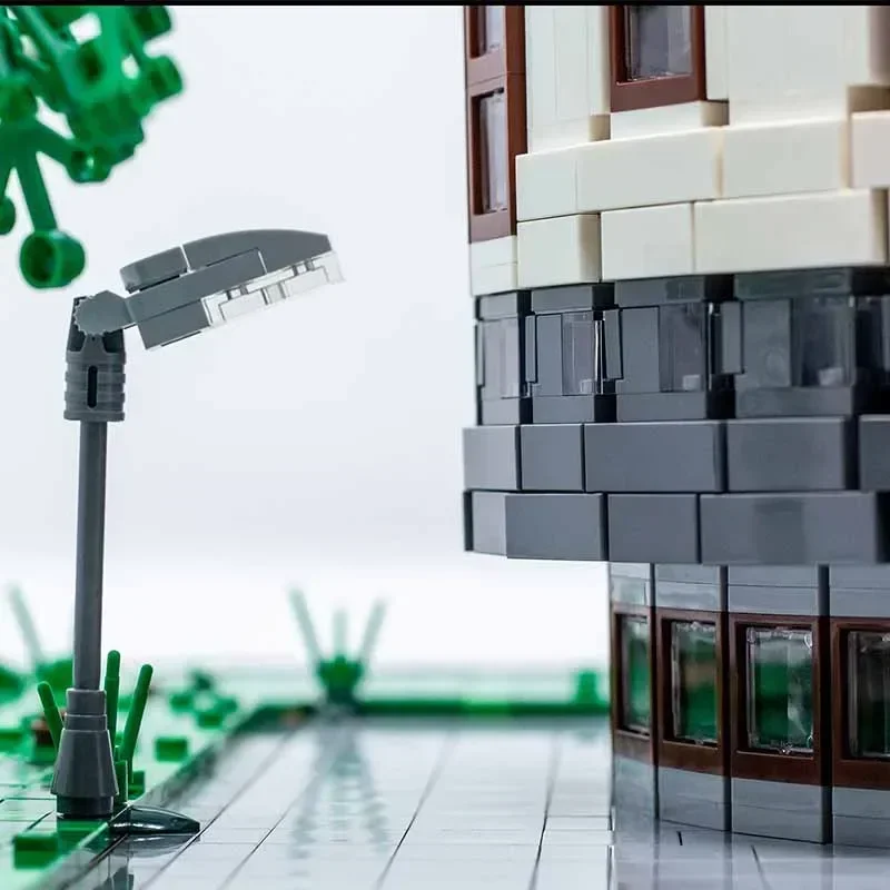 Espaço base modelo moc tijolos de construção satélite estação terra tecnologia blocos modulares presentes brinquedos natal diy conjuntos montagem
