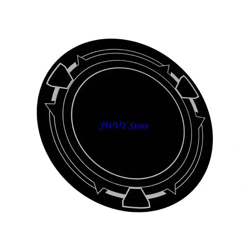 573a 6cm/9cm 자석 홀더 판금 판 자석 시트 냉각 팬 라디에이터 플레이트 시트 스티커 링 플레이트.