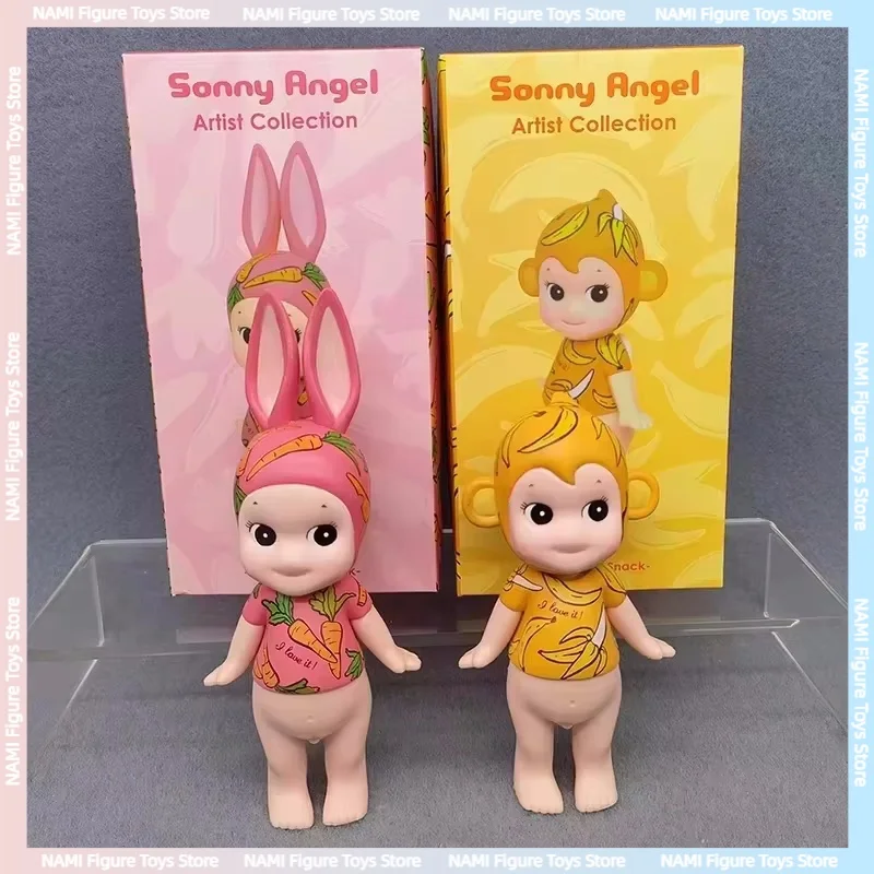 New Sonny Angel Angel Doll Cupid Morning Glory Marine Kiss The Elephant Rabbit Photo Props Mini Blind Box Birthday Gifts Toys