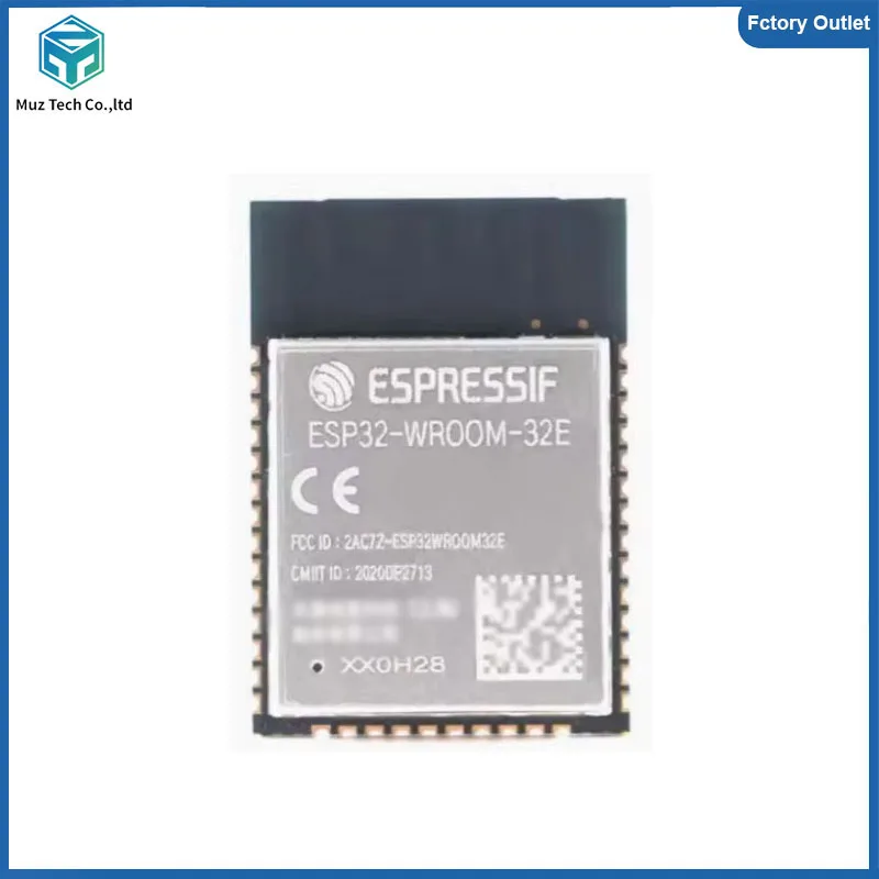 ESP32-WROOM-32E 4 МБ, 8 МБ, 16 МБ, двухъядерный беспроводной Wi-Fi, BT-совместимый модуль MCU IOT ESP32 WROOM 32E, беспроводной модуль