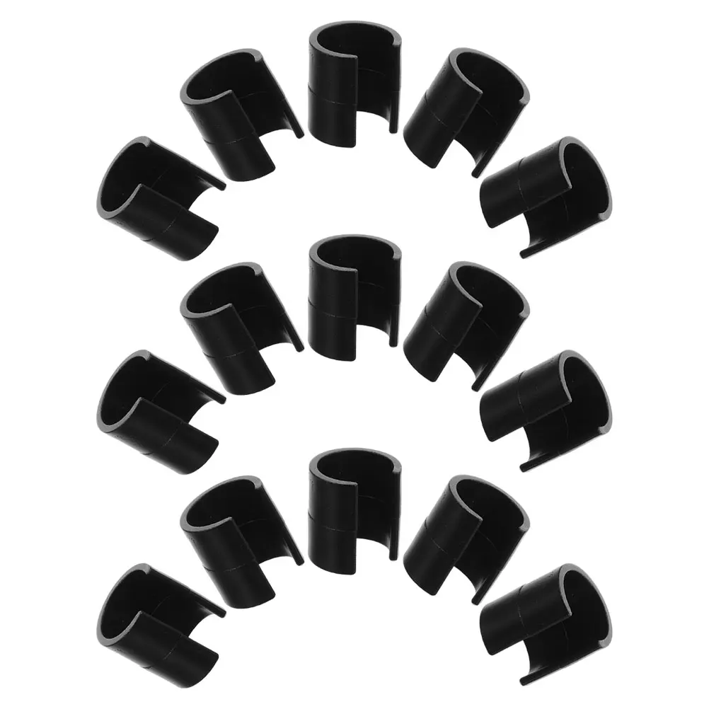 

15 Pcs Outdoor Corner Flag Clamp Clips for Flagpole Holder Training Aids Banner Abs Attachment