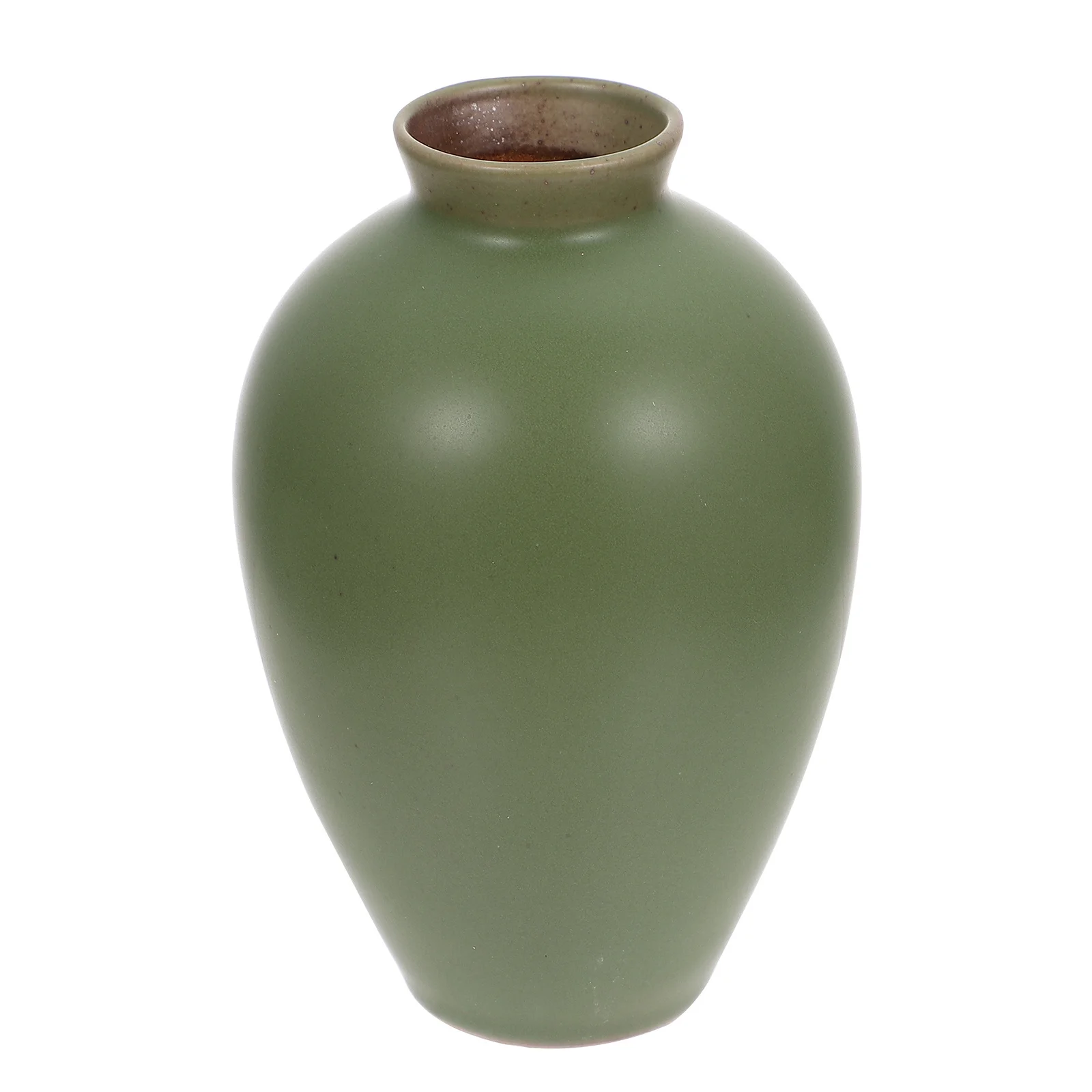 

1Pcs Zen Ceramic Vase Elegant Simple Home Decoration Tabletop Floral Arrangement Vase Chic Flower Art Ornament