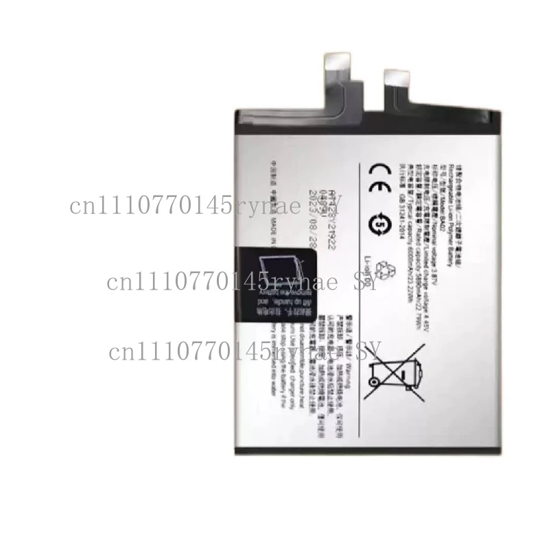 BA06 BA15 B-H5 B-T1 B-U0 B-V8 BA16 BA18 Battery For VIVO Y200 V30 X100 X100Pro XNote Y77，For iQOO Neo 5S 7 7se 1011 Z7 Z7i Pro