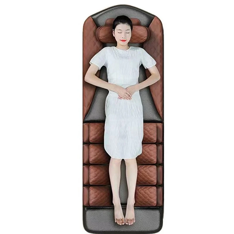 Electric Airbag Massage Mattress Massager Full Body Available Back Heating Anti-Live Multifunctional Massager Cushion