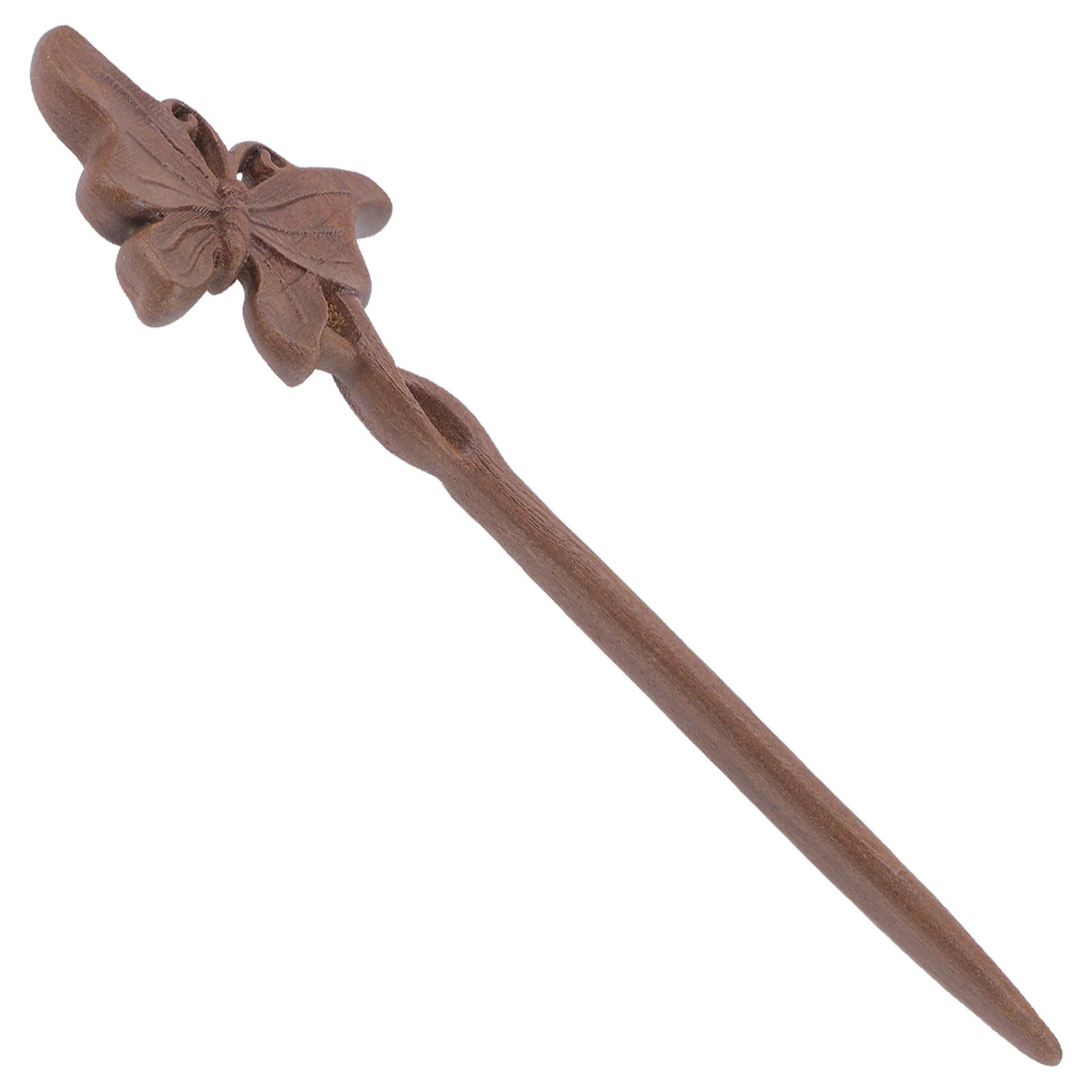 

Wooden Hair Stick for Women Long Hair Bun Accessories H crafted Lightweight Vintage Style Chinese Hanfu Hairpin