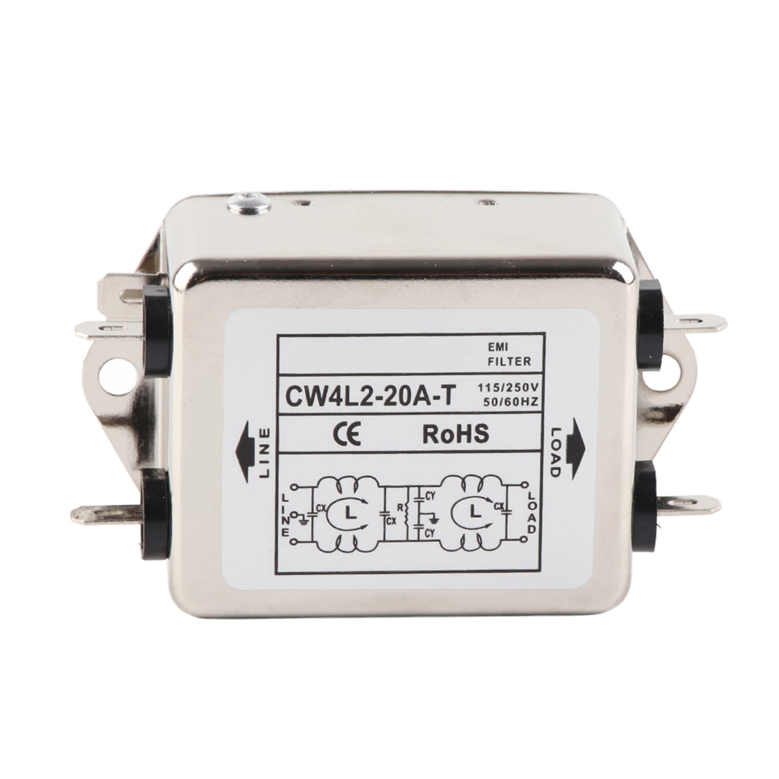 115V/ 20A 50/60Hz CW4L2‑20A T Power Line EMI Filter Terminal Power Filter Terminal