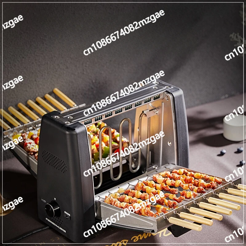 

Машина Электрическая печь для шампуров Бытовая автоматическая машина для шампуров Электрическая духовка Машина для обжарки баранины