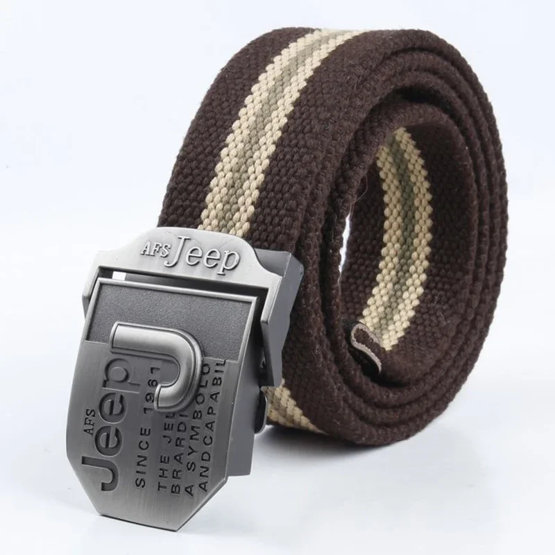 110-140cm Military Mens Luxury Designer Belt For Jeans High-quality Outdoor Tactical Canvas Women\'s Belt