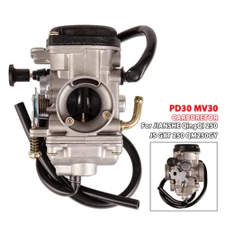 Motorcycle PD30 Carburetor 30MM For JIANSHE QingQi 250 JS GXT 250 QM250GY ATV Quad Motercross Parts Carburador Manual Choke Carb