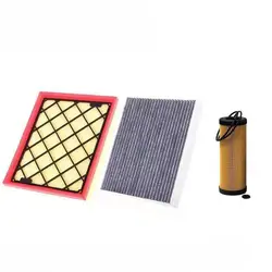 For 2015-2020 Ford Edge Plus 2.7T/2015-2019 Ford Taurus 2.7T/Air Filter Cabin Air Filter  /Oil FilterOEM: FT4E-6714-AA