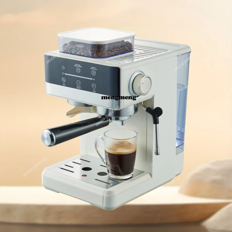 

Semi-automatic espresso machine with ground cold extraction touch screen pump