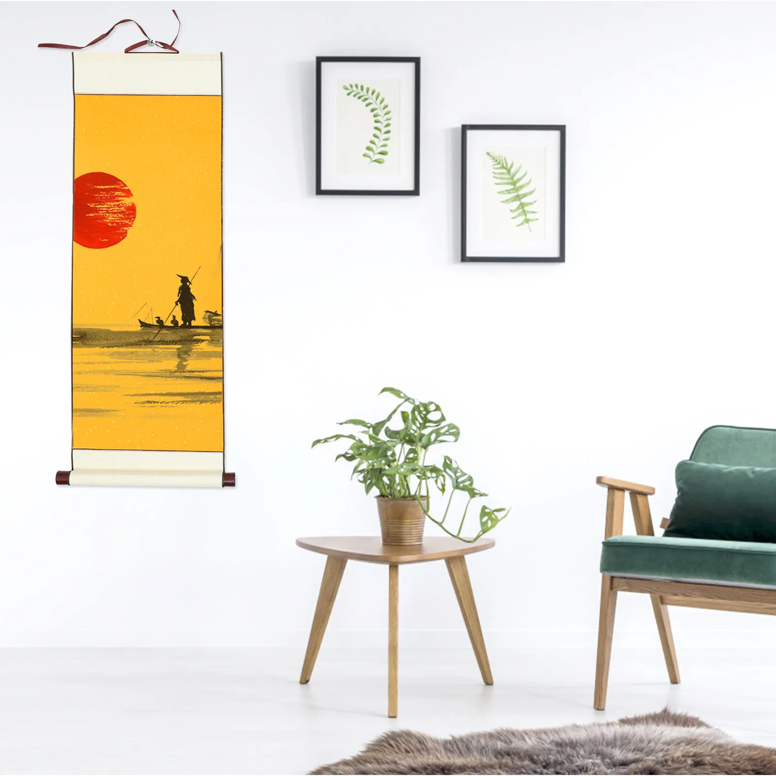 1Pcs Superior Quality Calligraphy Scroll Paper Xuan Paper for Chinese Brush Ink Writing Sumi Painting Drawing Hanging Wall Art