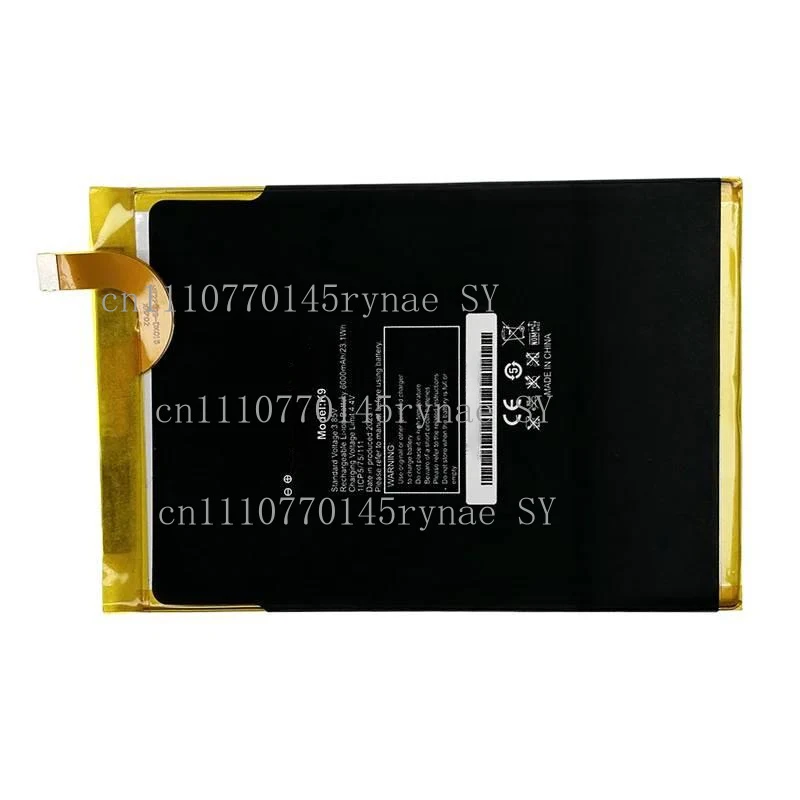 6000mAh Batteria For OUKITEL K9 battery 6000mAh Long standby time High Mobile Phone Batteries