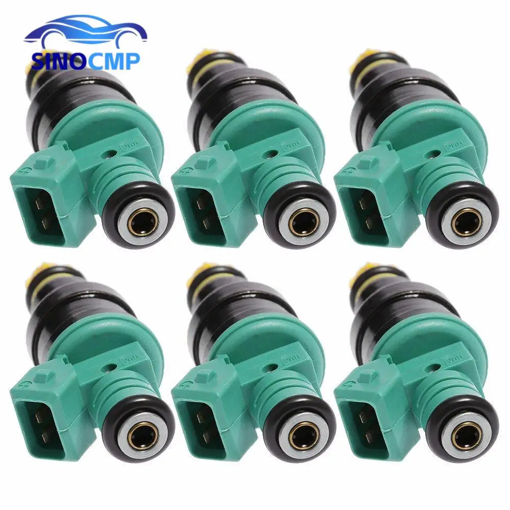 

0280150415 6 шт. набор топливных форсунок для BMW 323i 325i 525i M3, соответствующие расходу, высококачественные запасные части для двигателя автомобиля