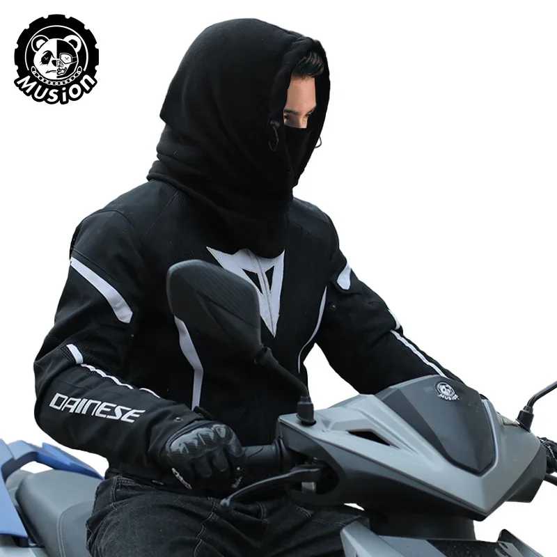 Cold Weather Balaclava Adjustable Ski Mask Windproof Fleece Thermal Motorcycle Neck Warmer Hood Winter Gear for Men Women