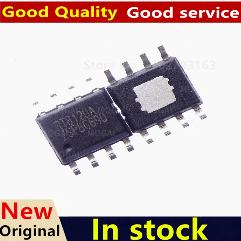 (10 Buah) 100% Baru RT8120A RT8120B RT8120F RT8120H RT8120D RT8120DGSP RT8120AGSP RT8120BGSP RT8120FGSP RT8120HGSP Sop-8 Chipset