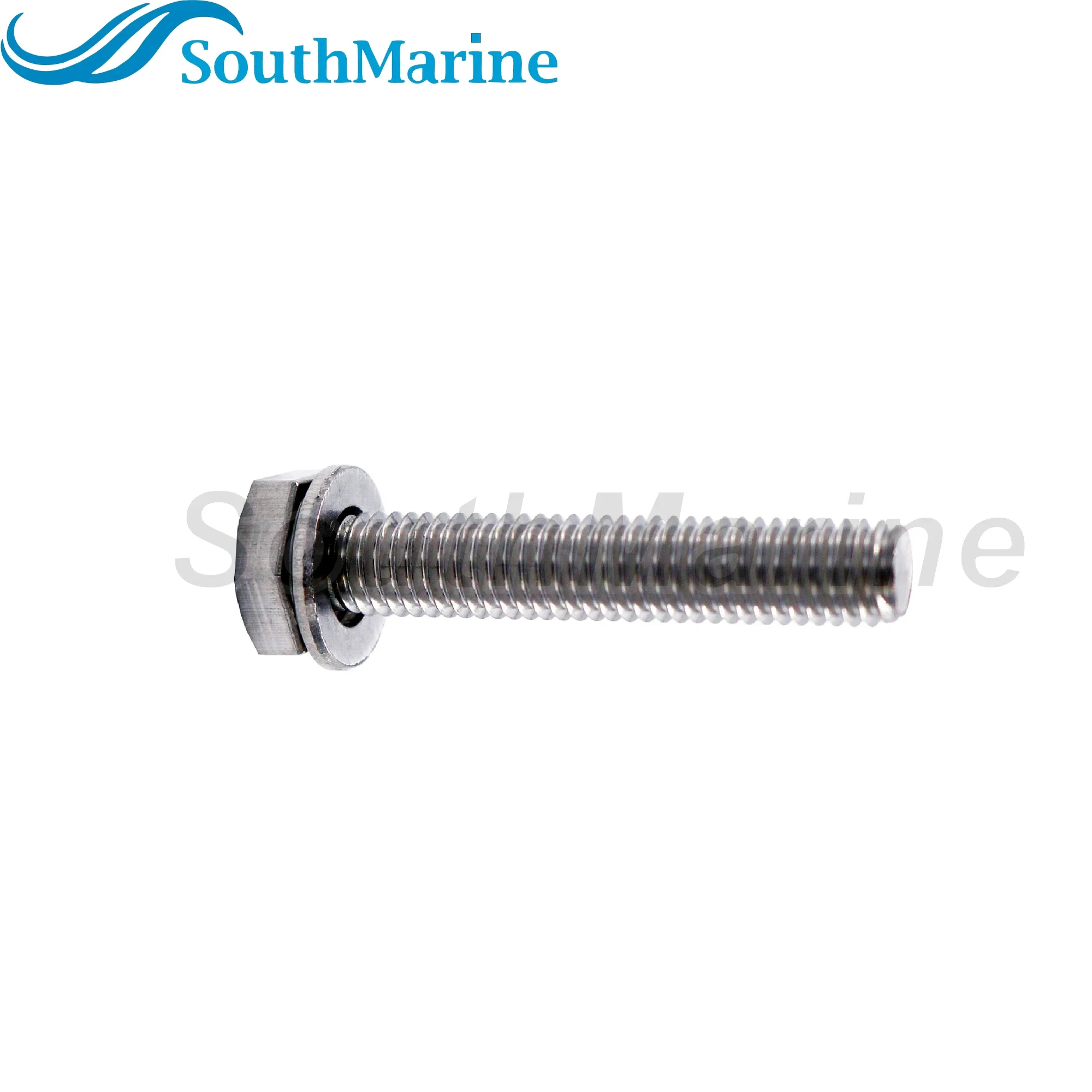 Bootsmotor 95895-06035 95D95-06035 95880-06035 Schraubenbolzen mit Unterlegscheibe für Yamaha 4 PS 5 PS 6 PS 8 PS