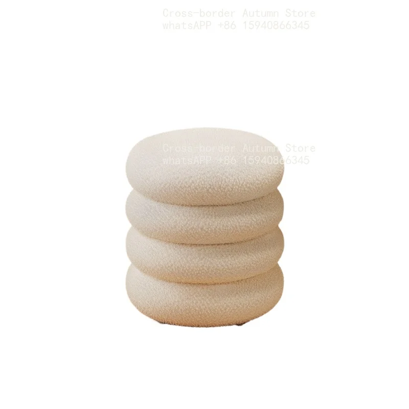 Makeup stool household Internet celebrity dresser stool girls bedroom light luxury high sense