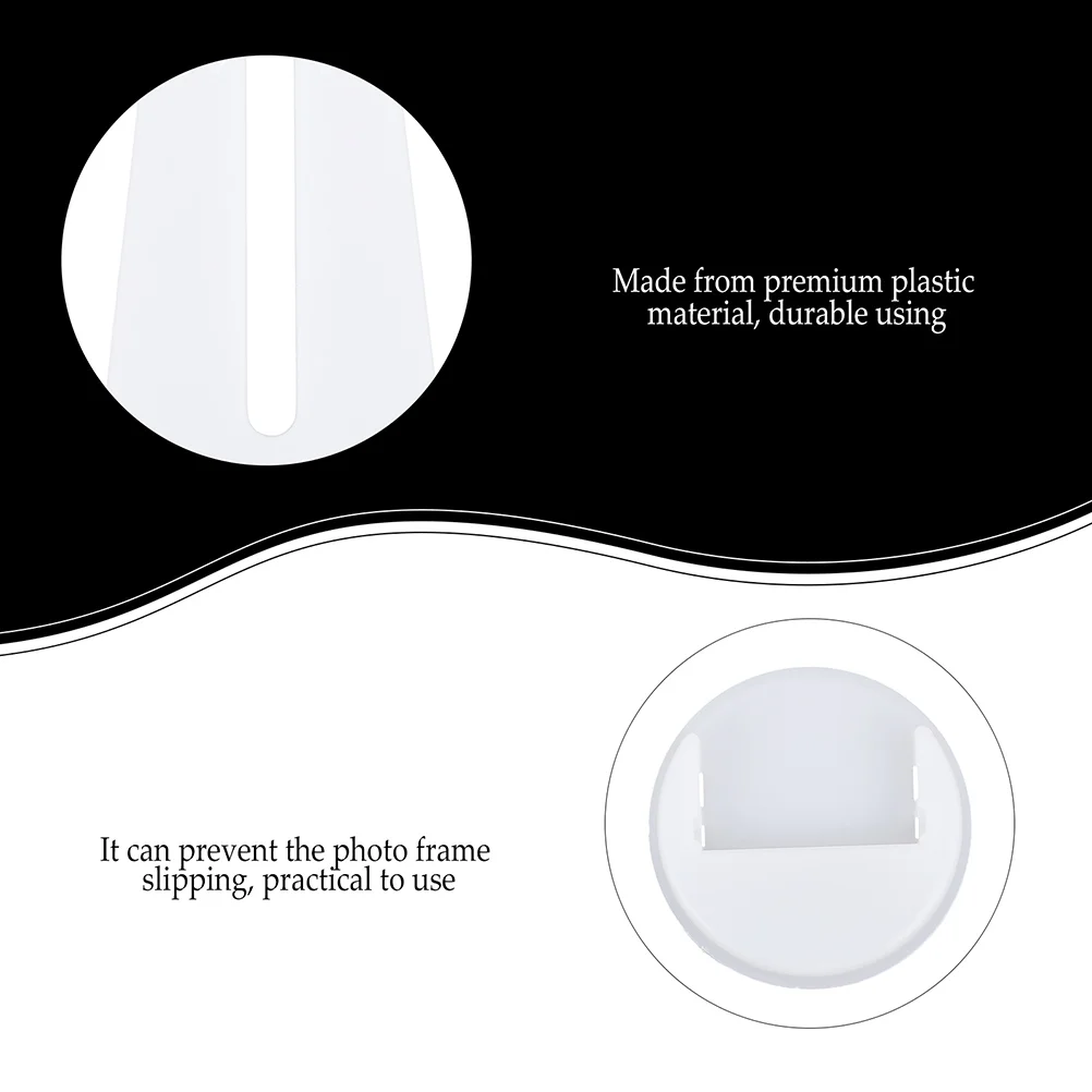 15 Pcs Display Stand Photo Frame Framed Bracket Plastic Table Top Easels for Painting