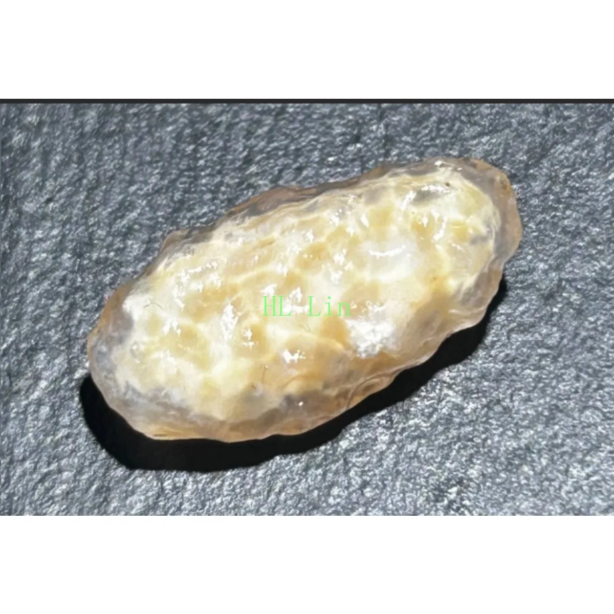 Earth Mined Candy Agate in Glass Vial, 10-15mm Natural Unpolished, Earthy Tone, Home Decor Collection.Candy Agate