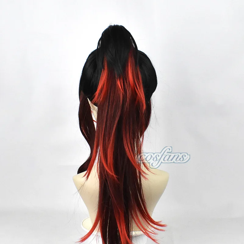 Kokushibo تأثيري كيميتسو أنيمي شيطان القاتل شعر مستعار تأثيري لا Yaiba Kokushibou تأثيري الدعائم