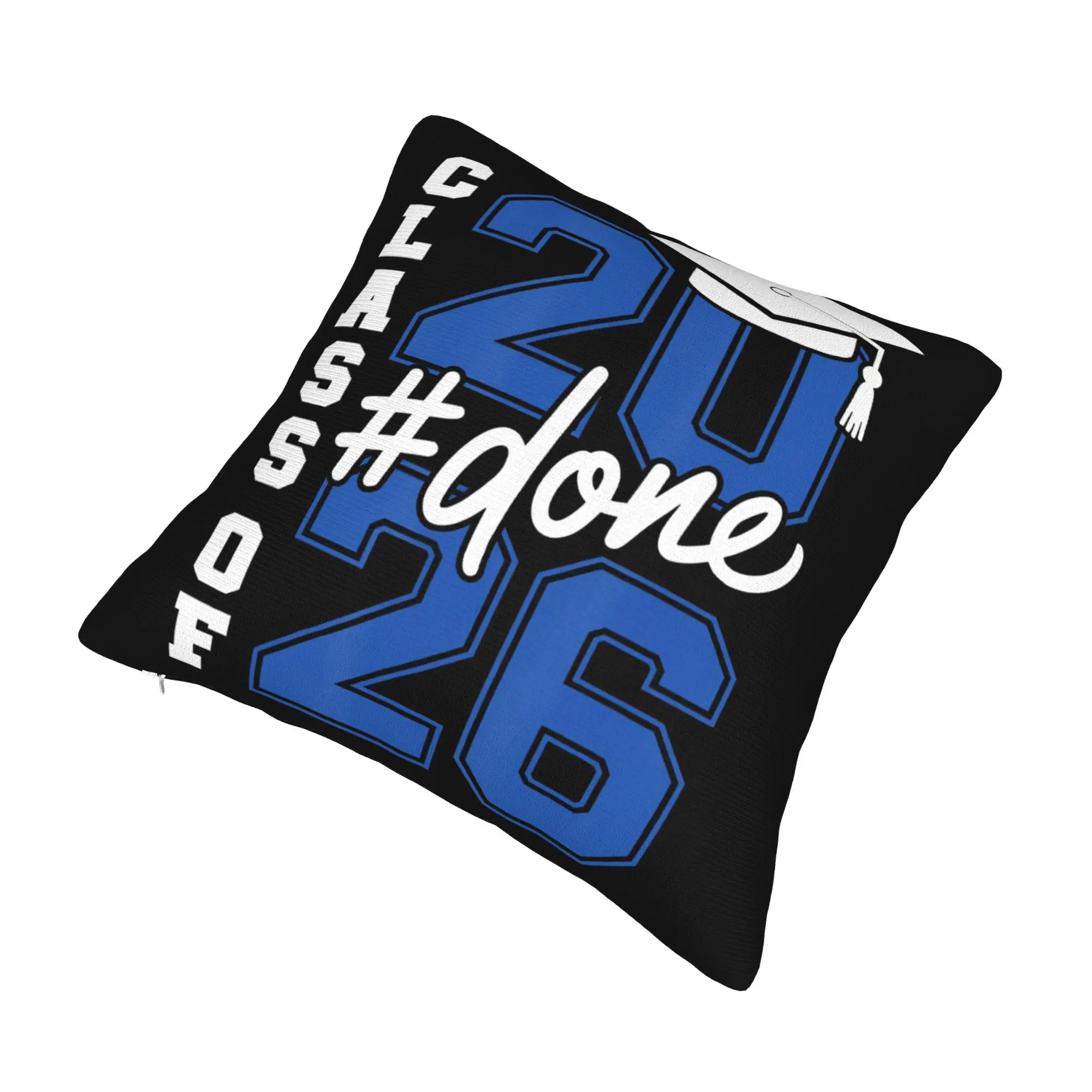 Class of 2026 Senior Graduation Pillowcases Merchandise Printed Cushion Cover Decorative  Pillow Case Cover Seat Multiple Sizes