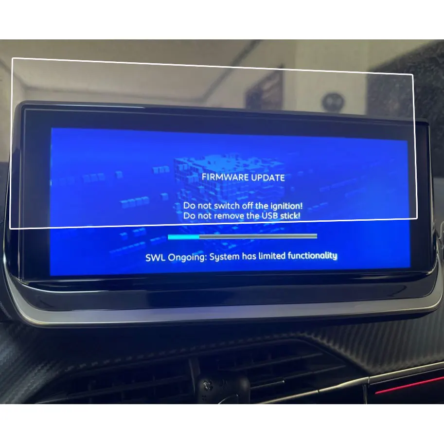 Pellicola Protettiva in Vetro temperato per navigatore GPS per Auto Peugeot 308 SW 408 2022 2023, 10 Pollici (Stile a, 2 Pezzi Pellicola Protettiva in Vetro temperato per navigatore GPS per Auto Peugeot 308 SW 408 2022 2023, 10 Pollici (Stile a, 2 Pezzi