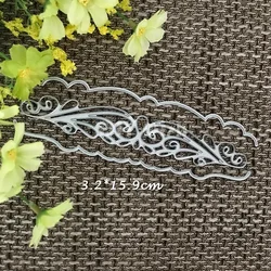 Lace Border Dies Metal Cutting  Stencil Scrapbooking Album Decorative Craft  Cut Paper Card