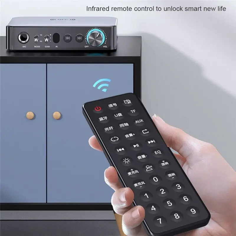 

A23G 2-в-1 Bluetooth 5.1 передатчик-приемник, беспроводной аудиоадаптер, цифровой оптический адаптер для аналогового микрофона, для пения