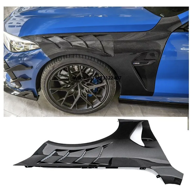 

Dry Carbon Fiber Front Fenders Diffuser CMST Style Carbon Fender for 8 Series M8 F91 F92 F93 Car Body Kit Parts