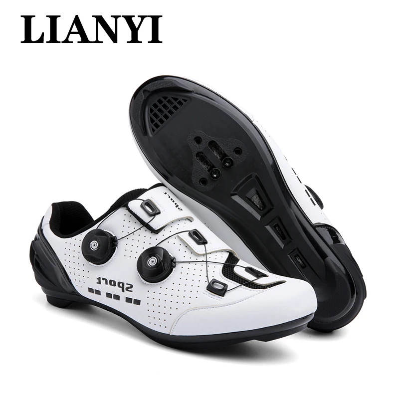 

LIANYI SPD Pedal Cycling Shoes Sports Cycling Men's Mountain Bike Road Non-slip Flat racing Shoes Off-road Mountain Bike Shoes