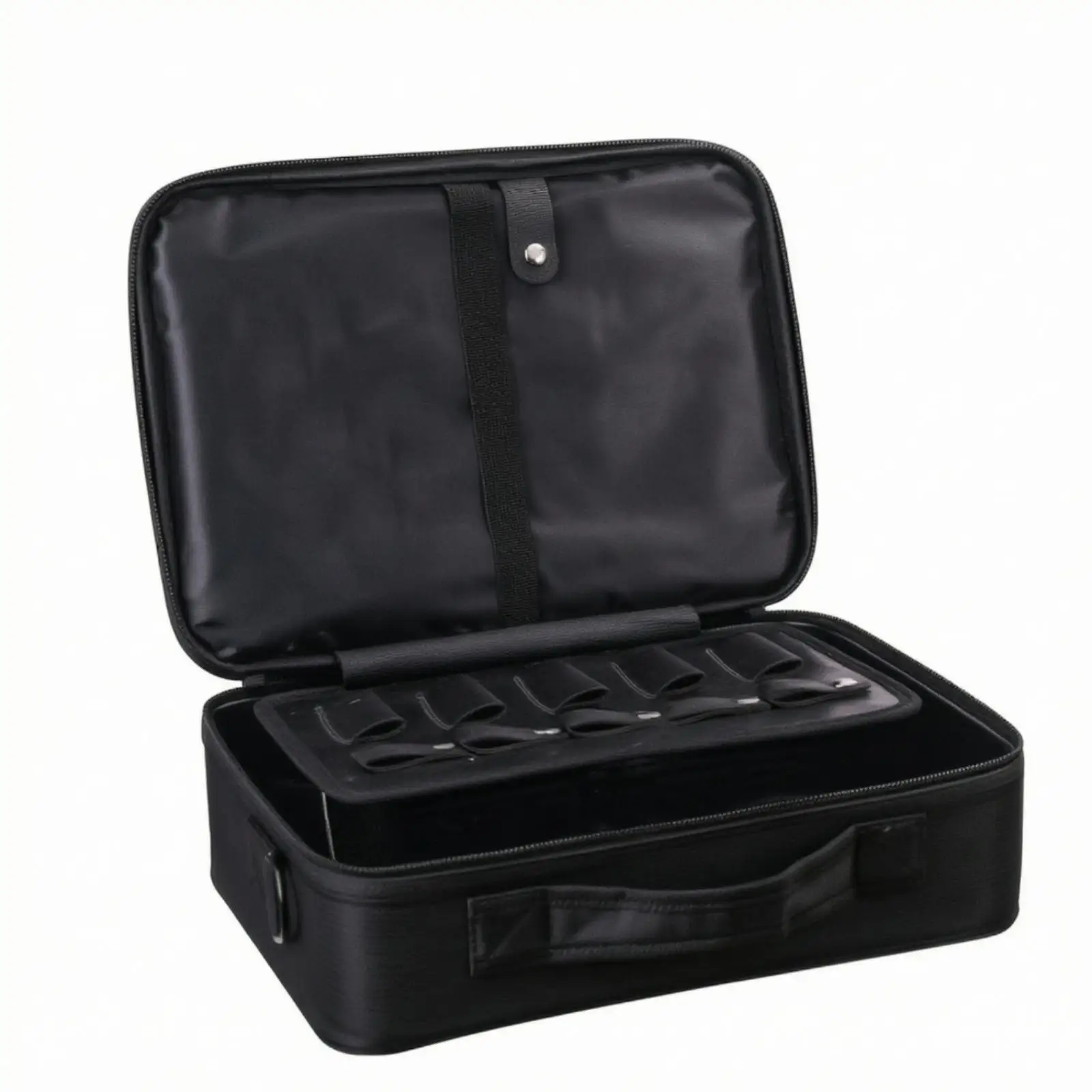 Barber Hair Styling Tool Case Rigid Armored Lining Storage Bag for Professional Hairdressing Scissors Comb Kit Salon Supplies