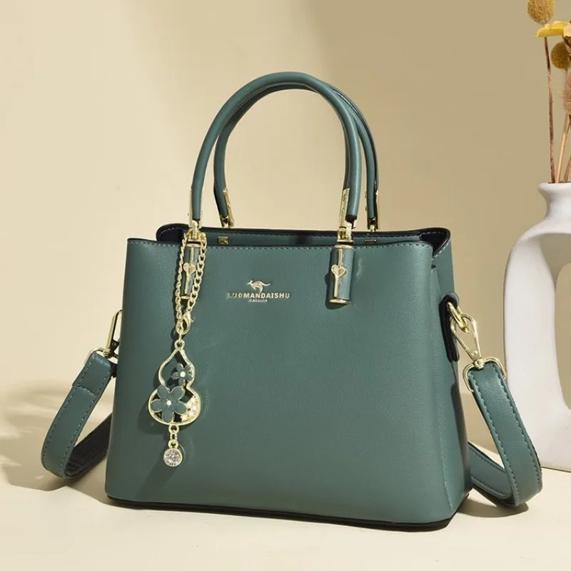 Sac à bandoulière élégant pour femmes, sac à bandoulière d'affaires de loisirs avec une couleur unie Simple et un Look tendance à la mode