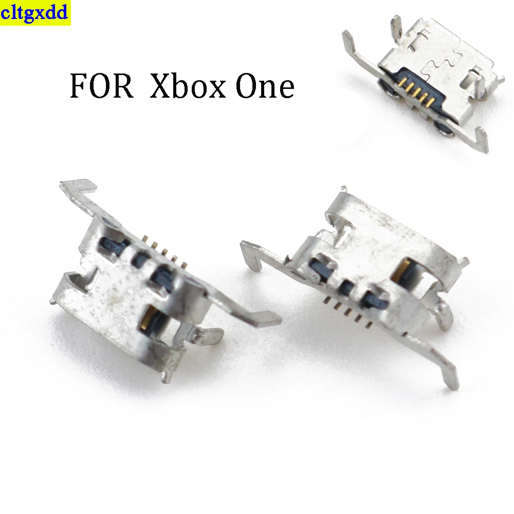 Cltgxdd 2-10piece FOR Xbox One controller power supply charging port charger connector socket port repair Micro USB