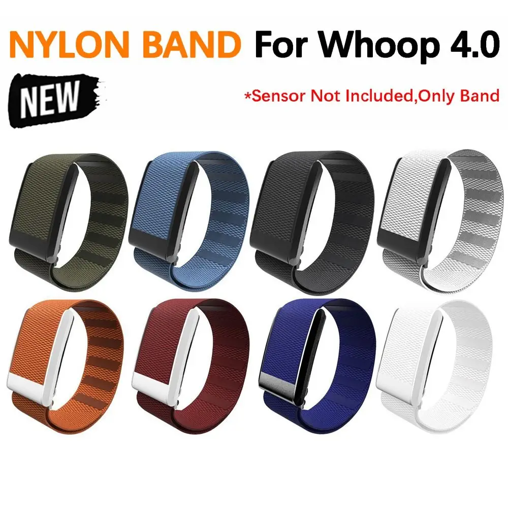 High Quality Nylon Fitness Band Soft Breathable Sports Wristband Adjustable Replacement Strap for Whoop 4.0 For Women Men