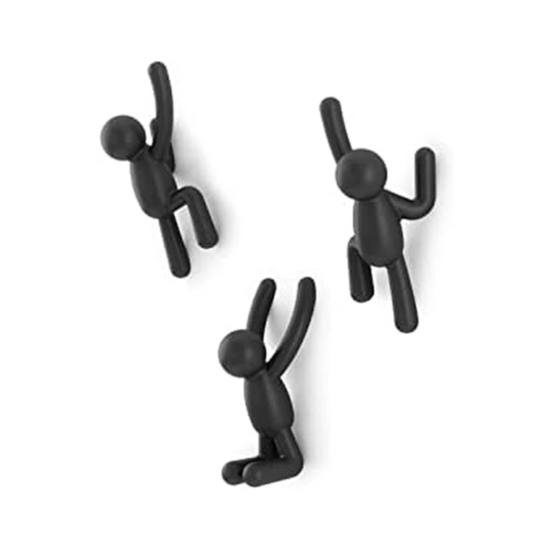 

Wall Hook Partner Hook Kit Cartoon Wall Door Coat Hook Kit Wall Mounted Coat Rack, 3Pcs