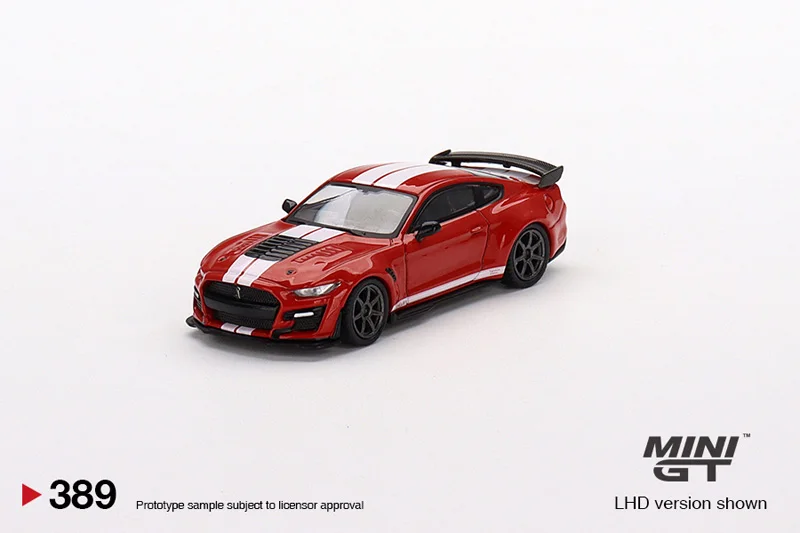 

MINI GT 1:64 Ford Shelby GT500 SE # 389 Wideboy литая под давлением модель гоночного автомобиля детские игрушки в подарок