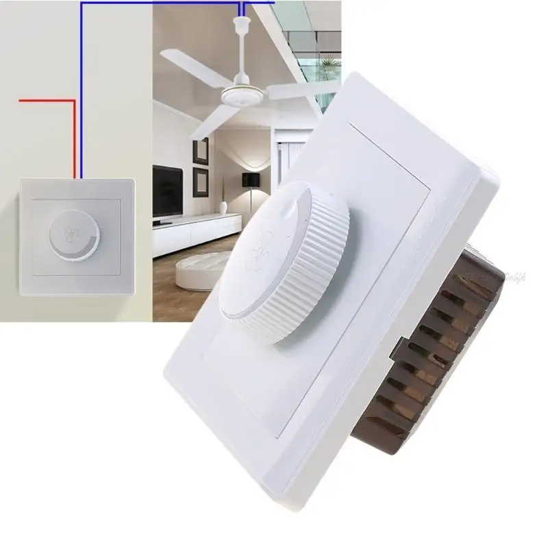 27rb тихий переключатель управления скоростью вентилятор