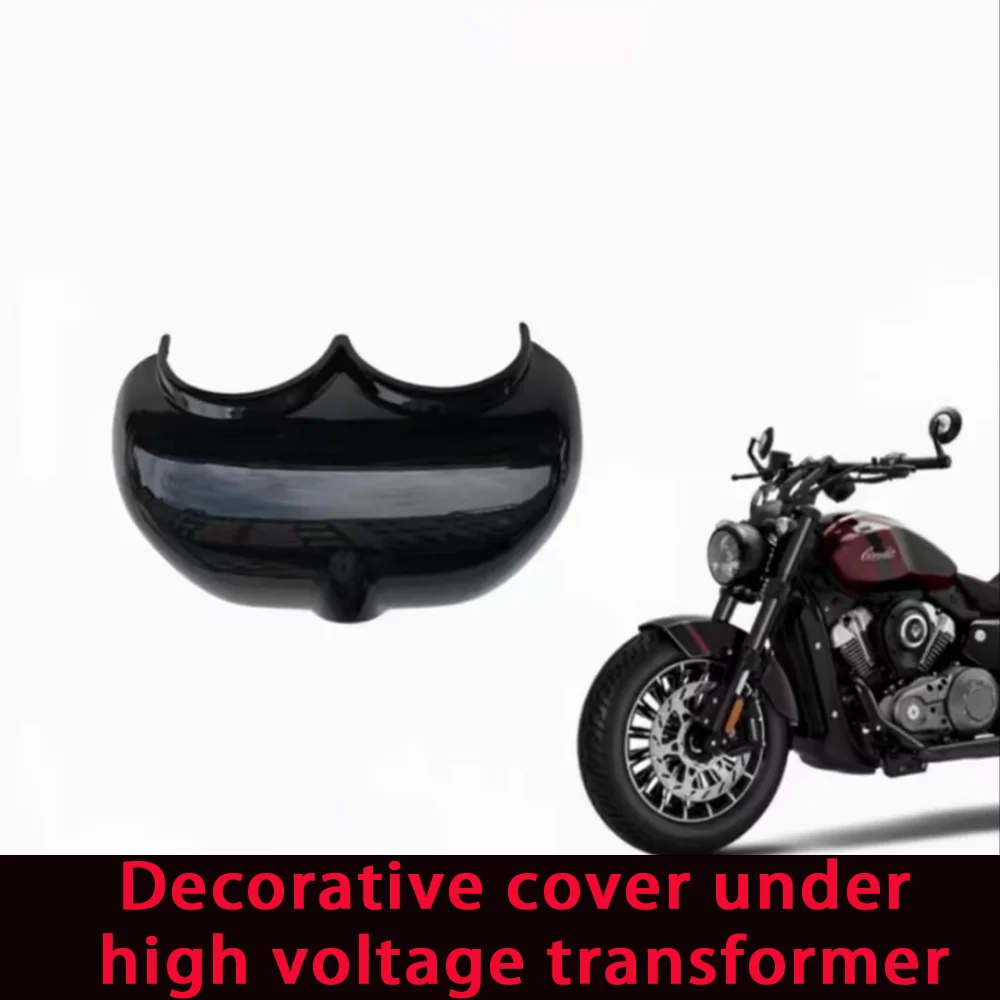 For BENDA ROCK 250 Motorcycle Chrome Ignition Coil Guard Fairing Left Side Cover Ignition Coil Housing Spare Parts