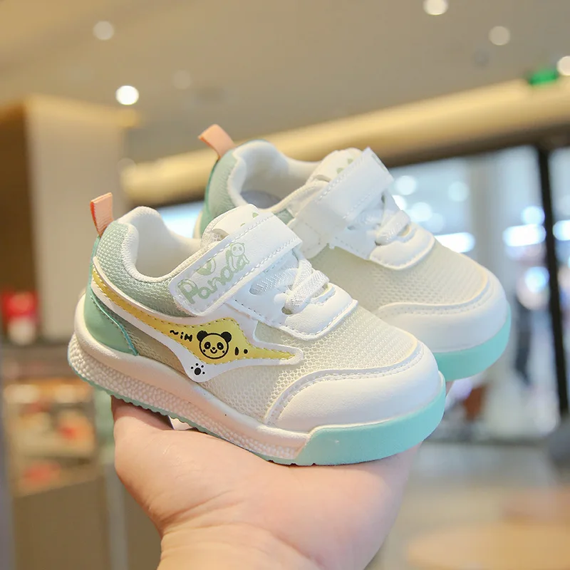 2024 Newest Kids Shoes for Baby Girls and Boys Anti-slip Soft Rubber Bottom Baby Sneaker Casual Flat Shoes Children Size 21-30