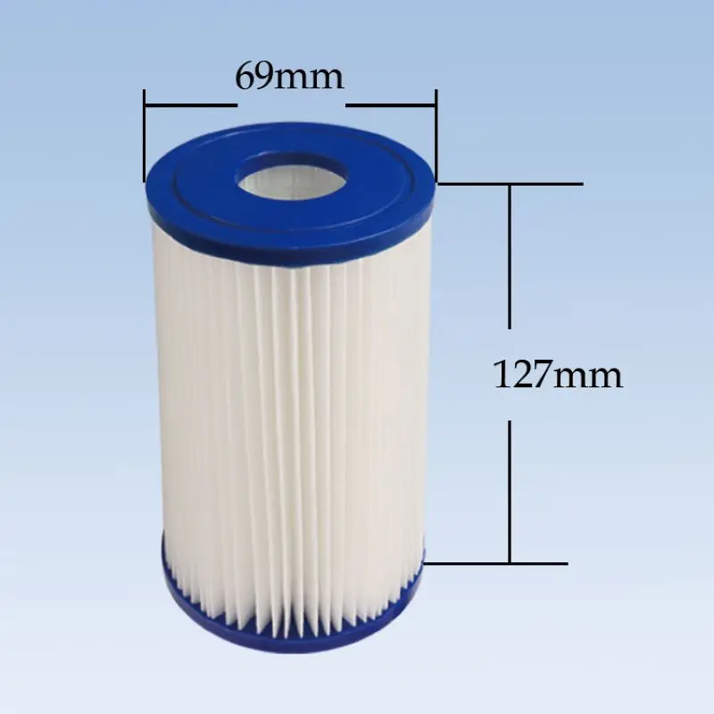 5inch/10inch Big Fold Folding Pond Filter Filter Element,Water Filter Replacement For Swimming Pool